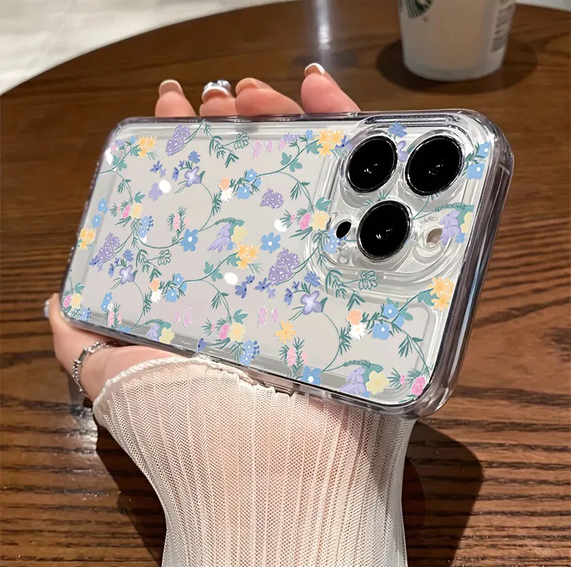 Vibrant Floral Soft Phone Case