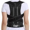 3XL 4XL Spine Straightener Support Band Back Posture Corrector Brace Spine Lumbar Scoliosis Corrective Orthopedic Belt Men Women 5