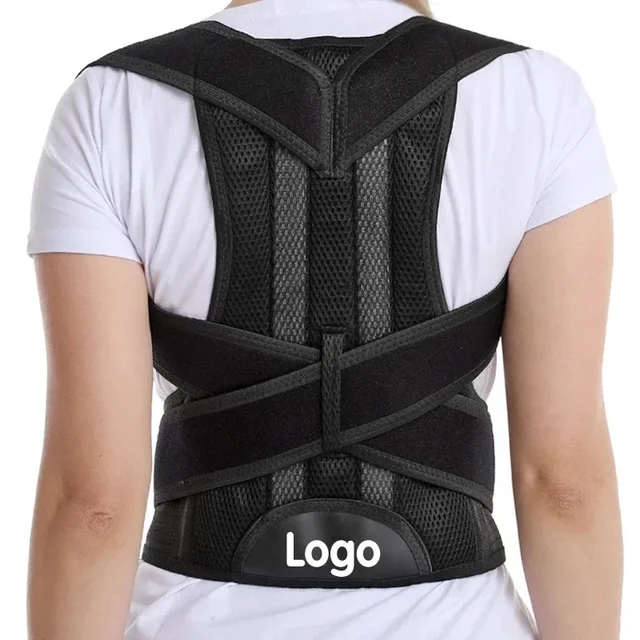 3XL 4XL Spine Straightener Support Band Back Posture Corrector Brace Spine Lumbar Scoliosis Corrective Orthopedic Belt Men Women 5