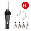 US EU Plug GJ-8019 Portable Hot Air Gun Solder Blower LCD Display Rework Station Adjustable Heat Device With Temperature Control 6