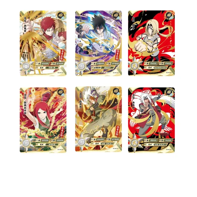 The New Naruto Card The Chapter of Soldiers Naruto Bronzing Inheritance Collection CR Card Children's Gift Collection Card 3