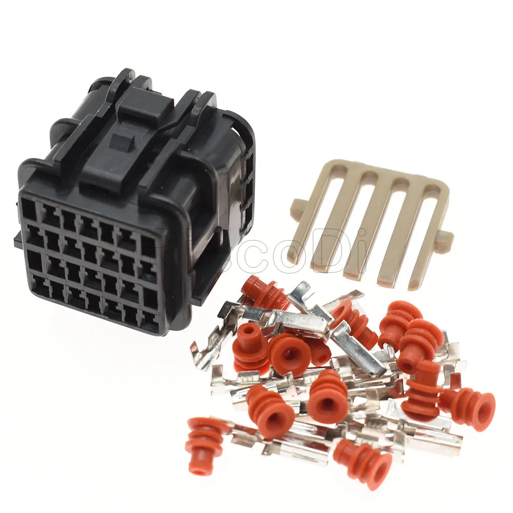 Set Connettori Elettrici 4 Pin Maschio E Femmina Impermeabili – MG640333/MG610331, 5 Pezzi, Certificazione ISO9001