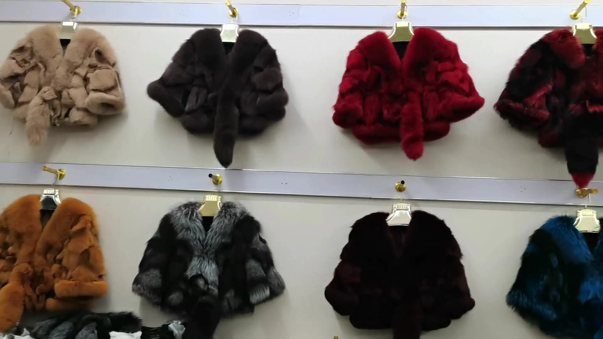 New Women Genuine Real Fox Fur Coat Winter Lady 100% Natural Fox