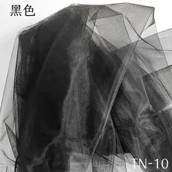 Green Series Avocado Gauze Mesh Skirt for Wedding and Kindergarten Decor (Black)