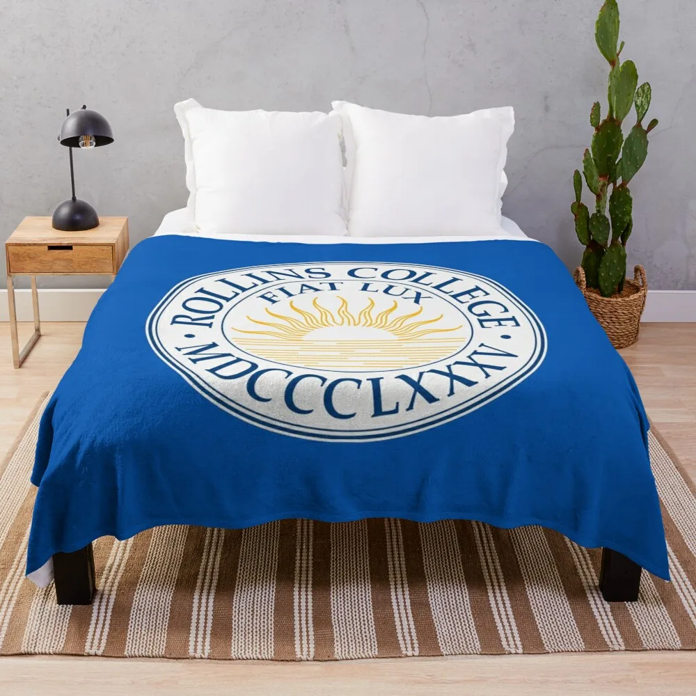 

Rollins College Throw Blanket Flannels Blanket Softest Blanket blankets and blankets