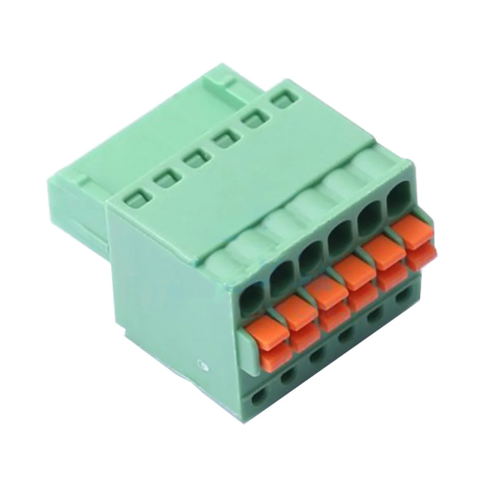 

(1 Pcs) 6P Pitch P=2.5mm Plug-in Terminal P=2.5mm DB2EKD-2.5-6P-GN
