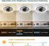 Modern E27 Ceiling Fans Light LED Remote Control Dimmable Quiet Ceiling Fan with Light for Home Kitchen Room 2