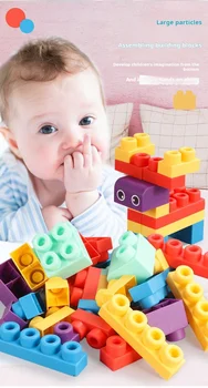 Soft Rubber Baby Building Blocks 1