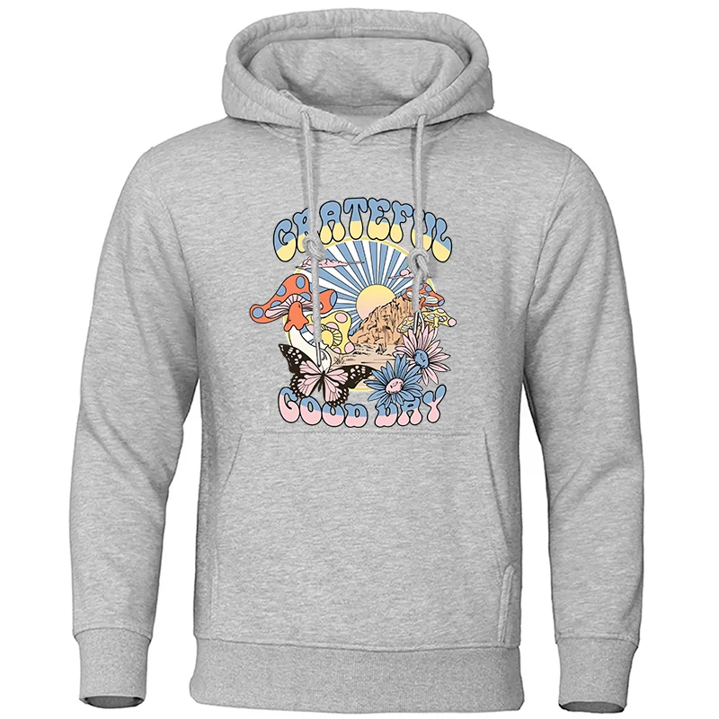 

Animated mushroom Printed Women Hoodies Fashion Fleece Hoody Creativity Pullover Clothing Street Loose Sweatshirts Women's