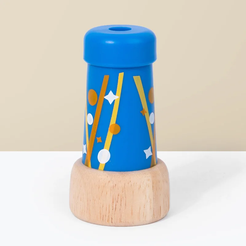 Wooden Science Kaleidoscope Kids Puzzle Classic Nostalgia Montessori Early Education Toys Teaching Aids Boys And Girls Gifts