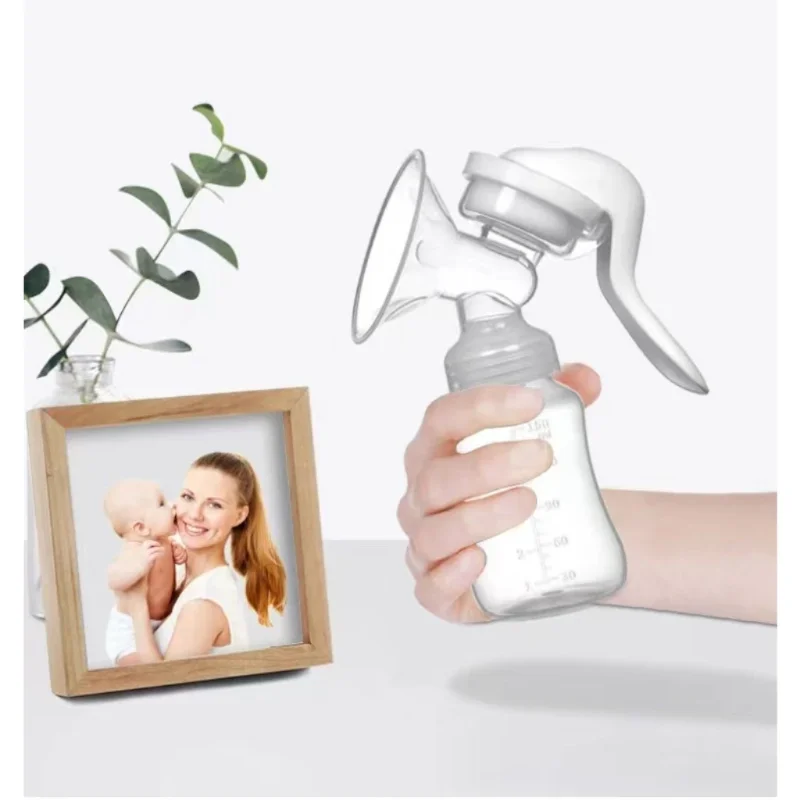 Manual Breast Pump Bottle Suction Cup Adjustable Suction Maternity Products Portable Milking Equipment breast pump