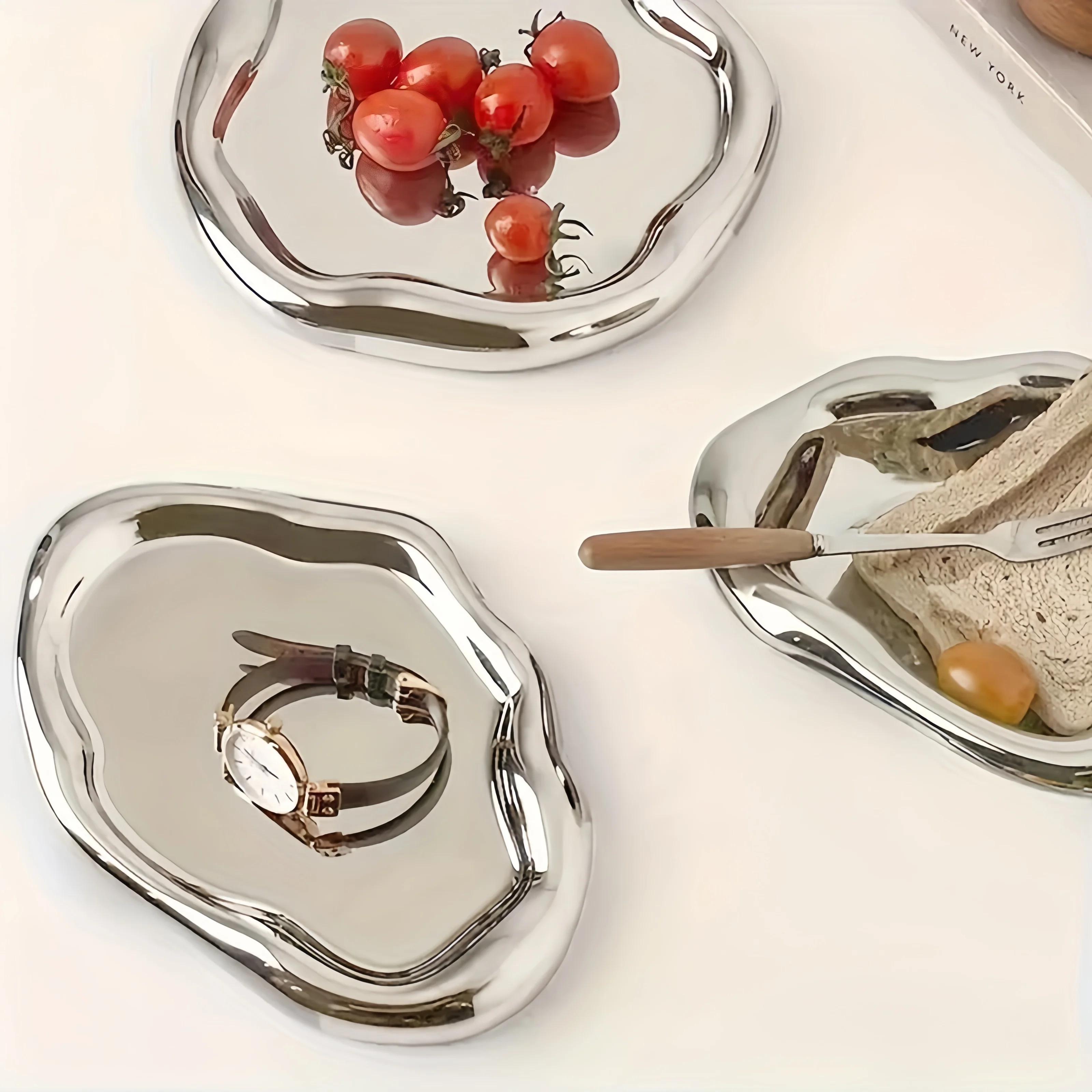 Light Luxury Decorative Jewelry & Photo Trays 4