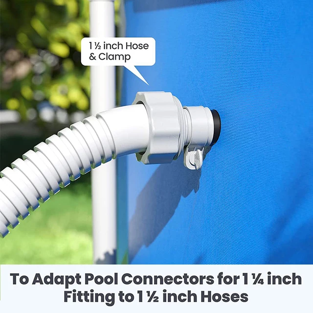 2Db 1 25–1 5 Hüvelykes Tömlő Adapter Hordozható Konverter Medencék Kiegészítők - Image 2