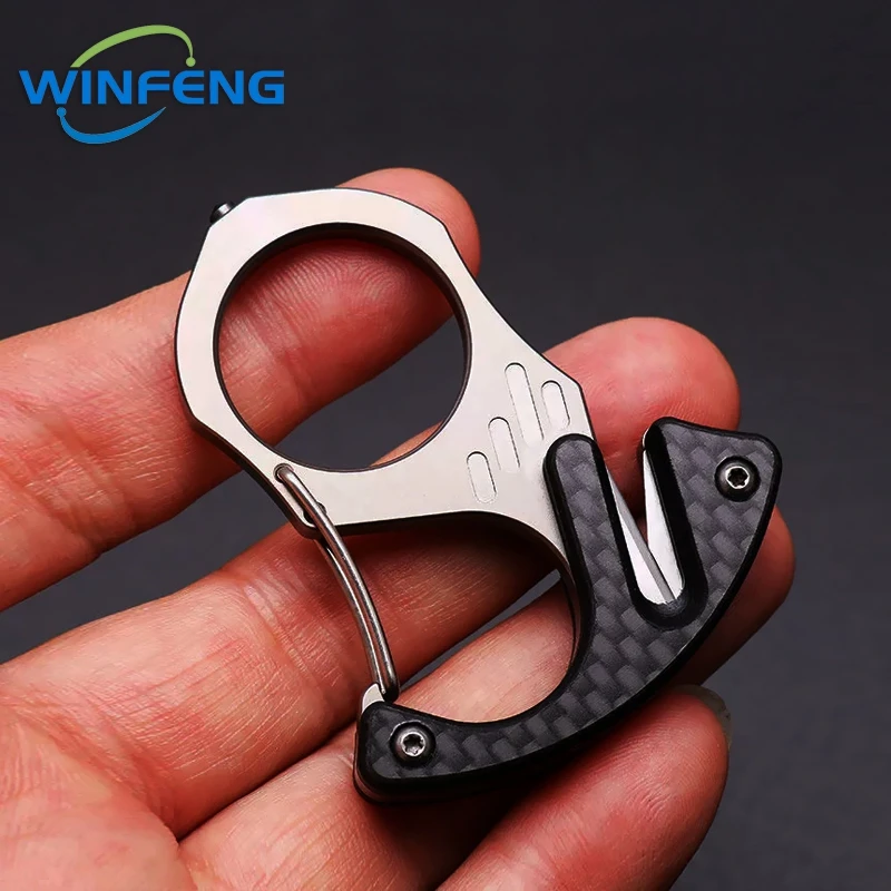 Portable Emergency Car Window Breaker Personal Security Weapon EDC Tools Keychain for Outdoor Camping Survival Supplies