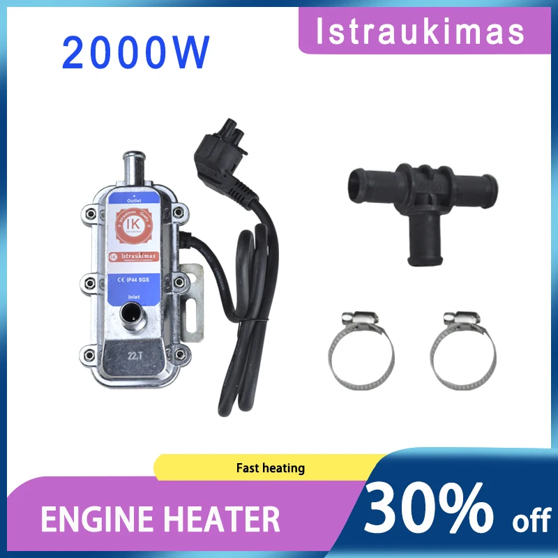 220V 2000W Car Electric Engine Heater Webasto Water Tank Car Heating For  1.8L-2.5L Car Fan Heater Auto Preheater Boat Truck - AliExpress