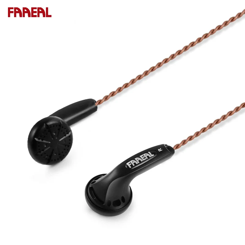 FAAEAL Earphones Iris 2.0 In Ear Earbuds 3.5mm Durable Wired Ear Buds Good Bass Music Headphones Running Sports Gaming Headsets 3