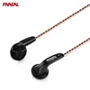 FAAEAL Earphones Iris 2.0 In Ear Earbuds 3.5mm Durable Wired Ear Buds Good Bass Music Headphones Running Sports Gaming Headsets 3