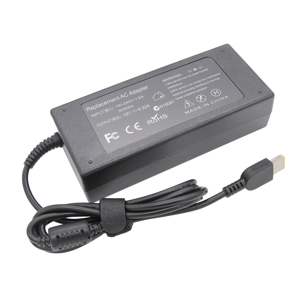 Usb 120w Laptop ac Carregador Adaptador para Lenovo C360 C355 C560 C365 C4030 C455 5030 C3040 S4005 S50 Pa112104 A61e M57 19v 6.32a Adaptador para laptop - Imagem 2