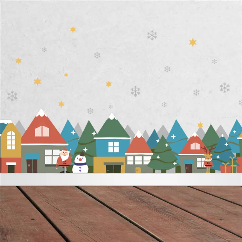 

Счастливого Рождества, наклейка-основание для украшения дома