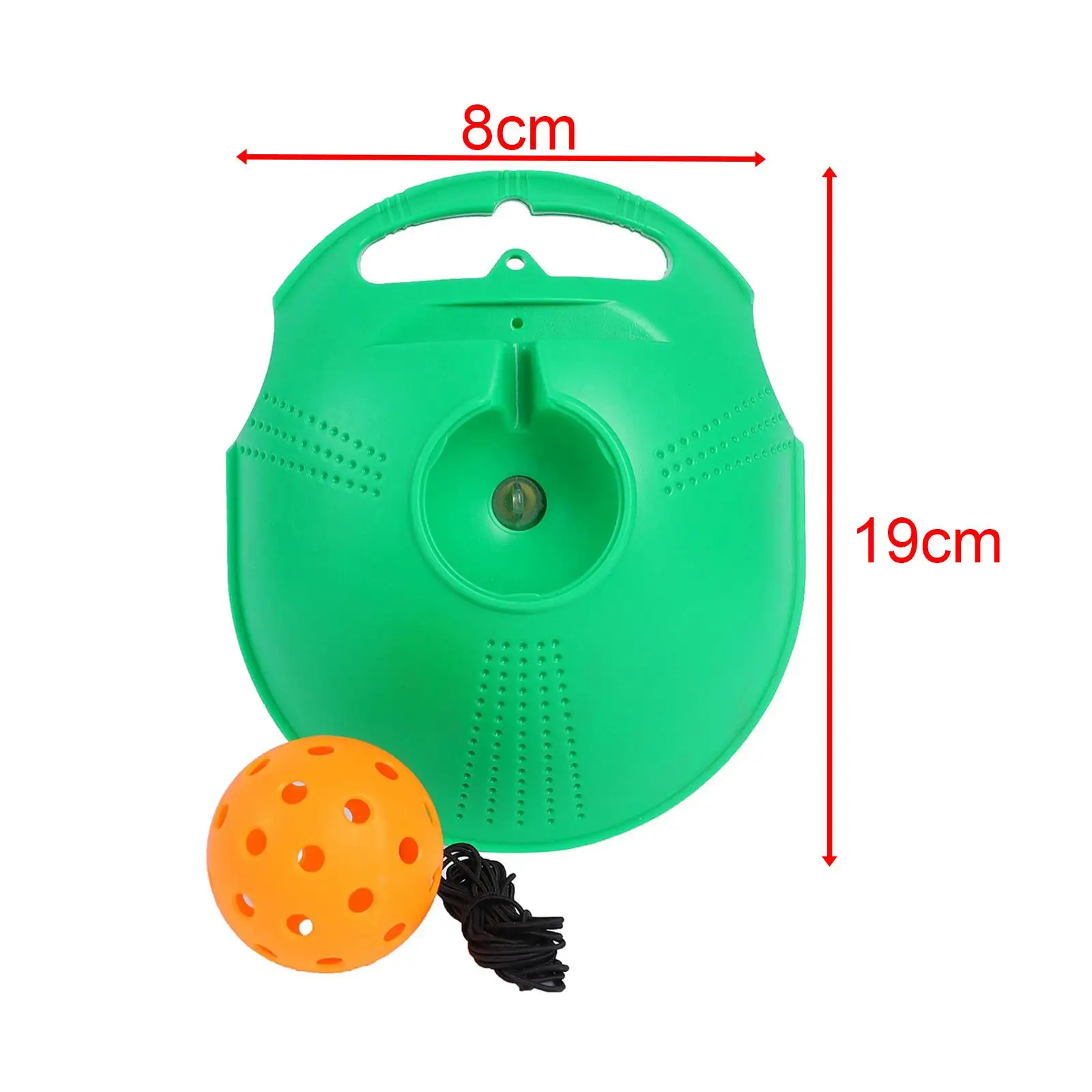 

Pickleball Trainer Portable with Handle with String with Ball Pickleball Practice Rebounder for Kids Adults Beginners Practice