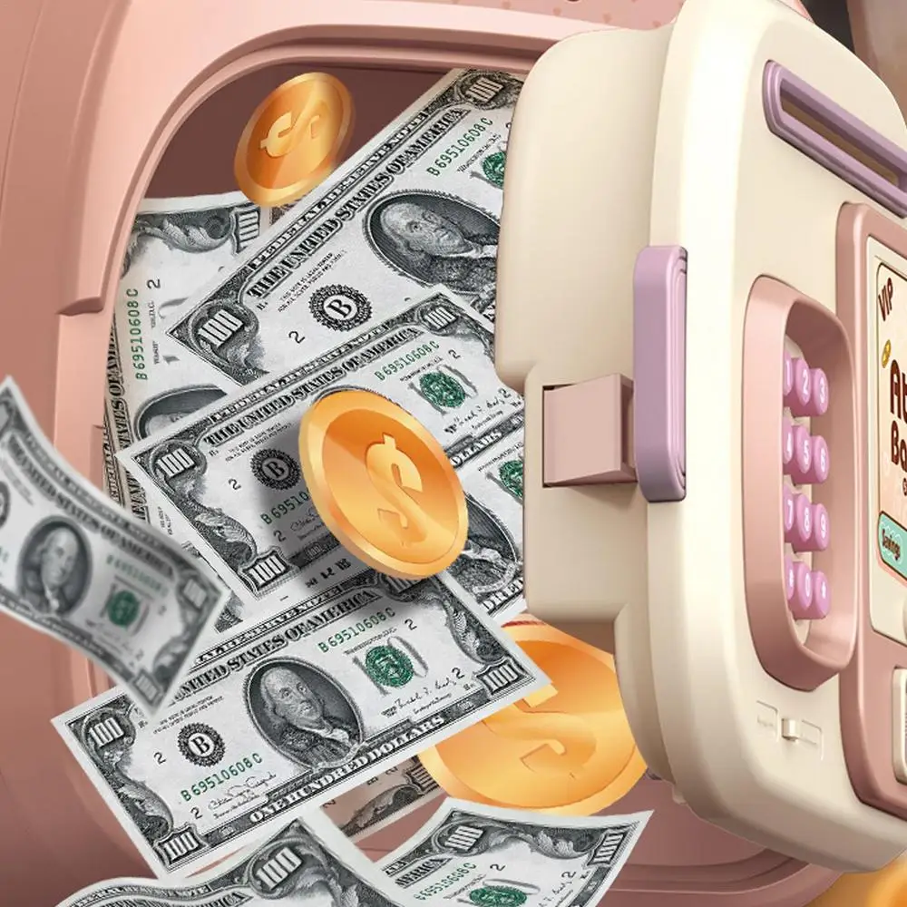 Kids Atm Bank Cash Bank Electronic With Password Lock Money Bank For Kids 23 Kids Atm Bank Cash Bank Electronic With Password Lock Money Bank For Kids
