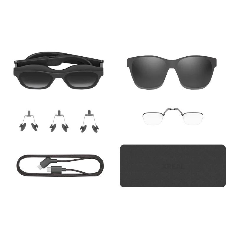 Inteligente ar Óculos Quadro Nariz Pad Óculos Hood 1.2m Cabo de Dados Miopia Óculos Quadro Xreal ar Pro - Image 6