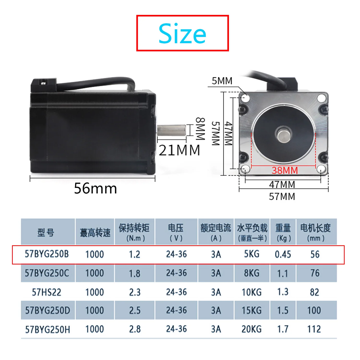 NEMA23 2 4 1 2N 1 8N 2 3N 2 nema23-2-4-1-2n-1-8n-2-3n-2