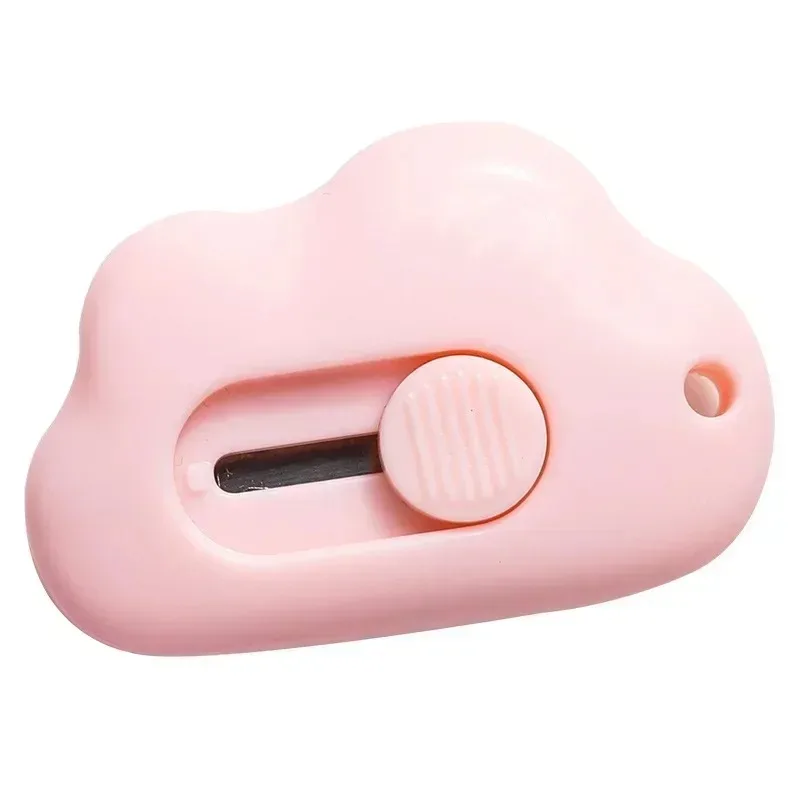 Utility Knife Cute Rabbit Cloud Color Mini Portable Paper Cutter Cutting Razor Blade Office Stationery Supplies
