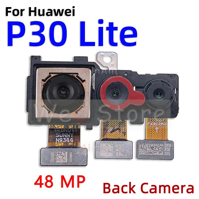 Flex Cable AiinAnt Front Rear Main Camera For Huawei P30 Lite P30 Pro Phone Parts