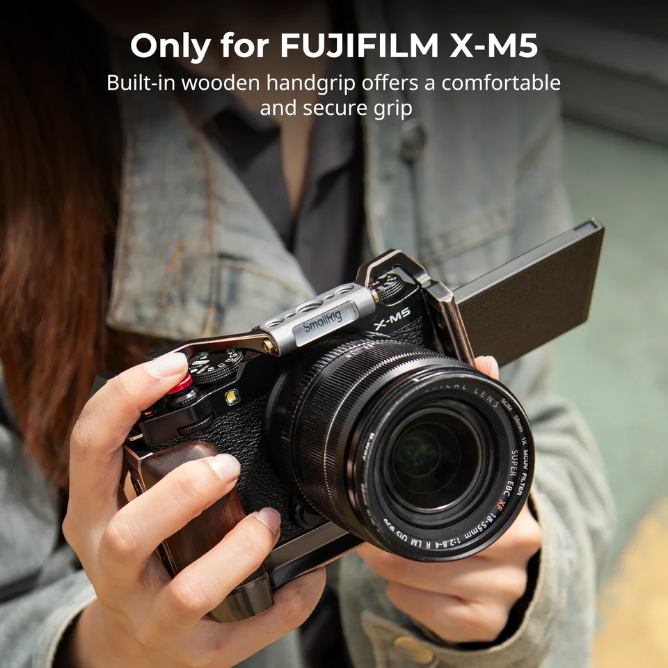 美品特価FUJIFILM X-M5 SmallRigリグ&予備バッテリー付き SmallRig新製品】 FUJIFILM X-M5用ケージキットが先行予約受付中