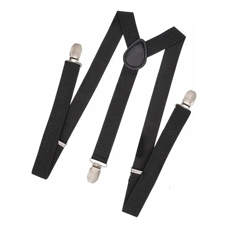 Suspenders For Men Pants Apparel Adult Suspender Man Shirt Dress Women Wedding Party Solid Colors Suit Skirt With Braces Straps