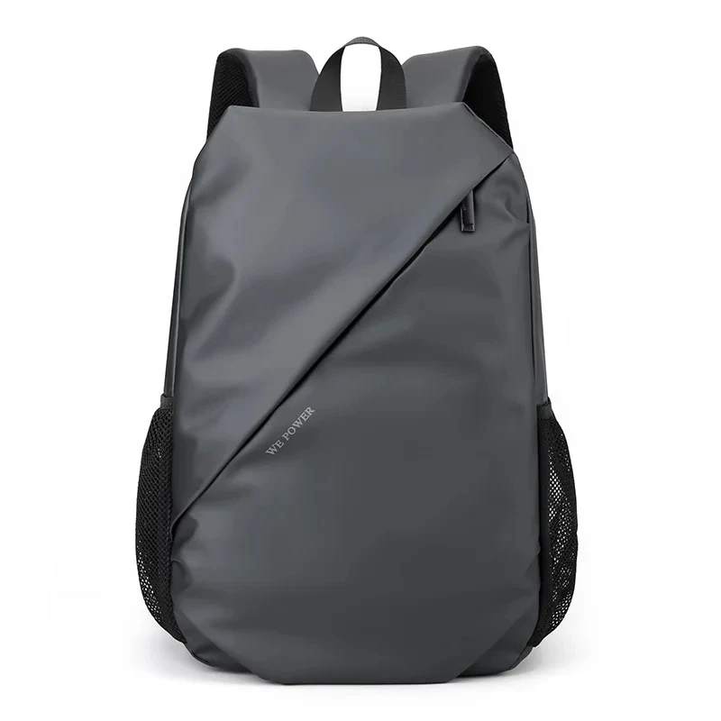 

Backpack for Men Black Nylon Water Repellent Leisure Travel 15.6 Inch Laptop Back Pack Male
