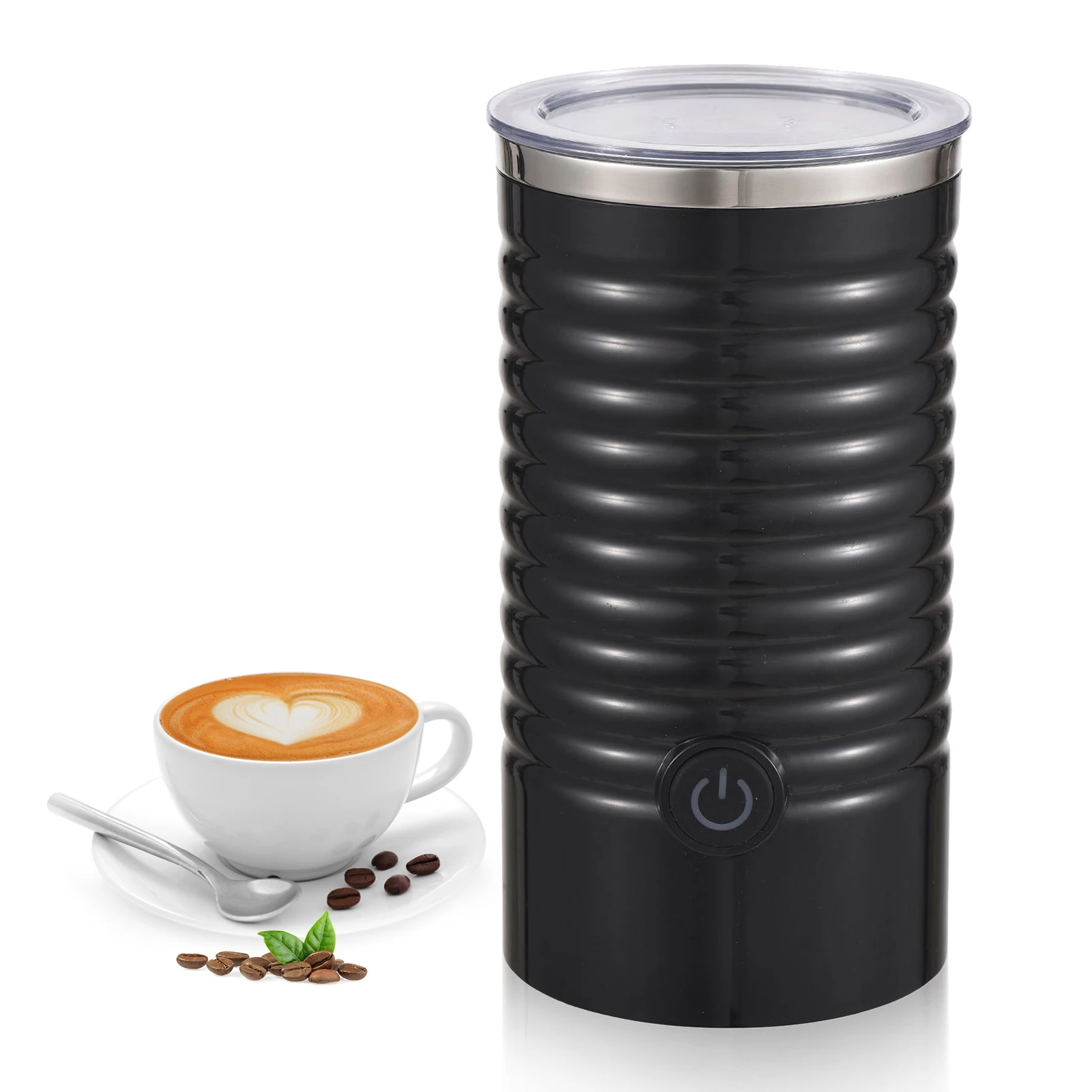 Milk Frother 120ml Household Small Portable 550W High Power 240ml Milk Heater Egg Beater