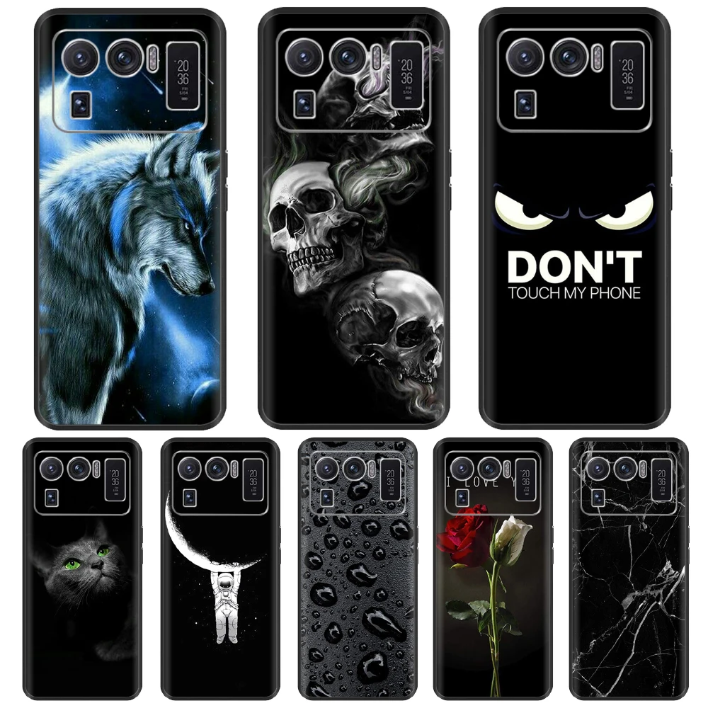 Per Xiaomi Mi 11 Ultra Case Custodia Morbida In Silicone Tpu Per Xiaomi Mi 11 Lite Cover Per Telefono Per Xiaomi 11 Lite 5G Ne / Mi 11 Ultra