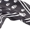 New Skull Head Printed Temperament Versatile 70 Small Scarf Square Scarf Headband Professional Decorative Scarf 5