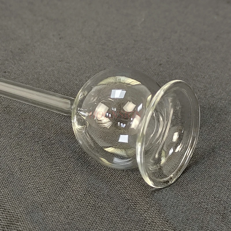 Safety Funnel (Straight) Glass Long Neck Funnel Chemical Experiment Equipment