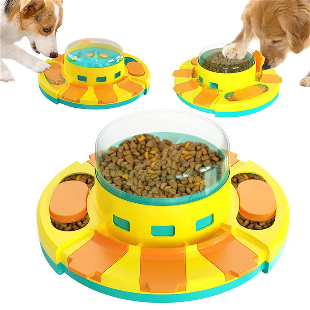 Pet Toy Dog Training Interactive Button Snack Smart Toys Zabawki Dla Psa  Jouets Pour Chien Puzzle Jeu Intelligence Feeder