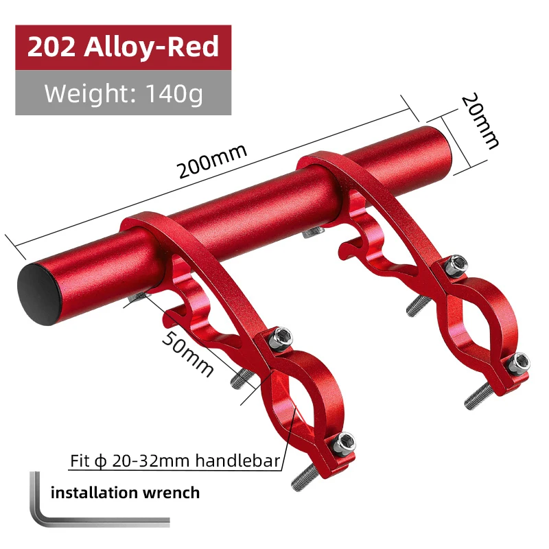 Estensione Manubrio Bici UPANBIKE In Fibra Di Carbonio - Per Tachimetro, Luci E Accessori, Morsetto 10cm - Foto 7