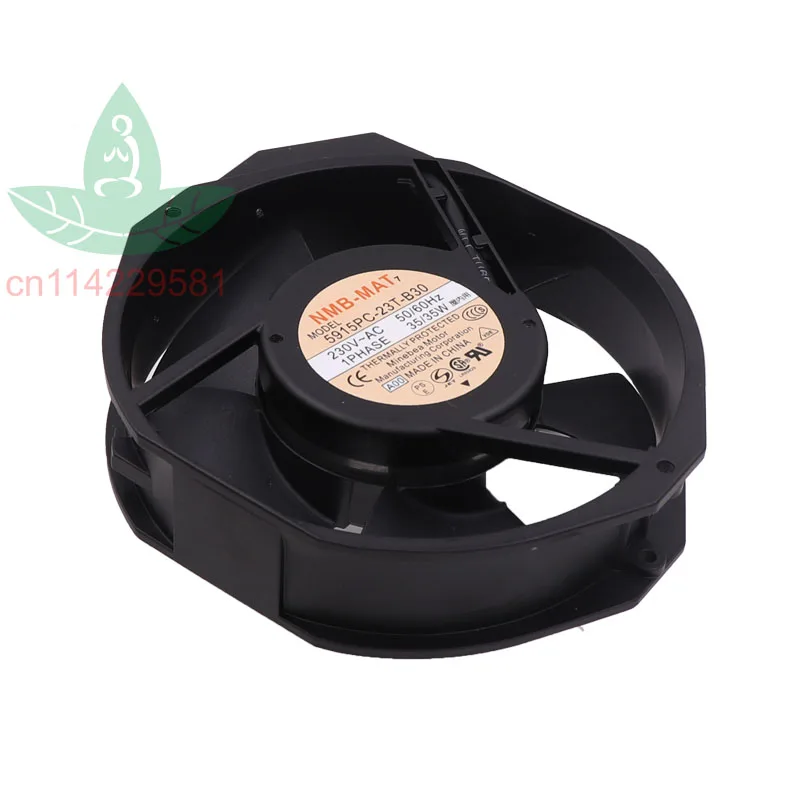 para Nmb 17cm17038 5915pc23t-b30 230v 35w 172*150*38 mm Quadro de Alumínio ac Ventilador de Refrigeração Novo - Imagem 5