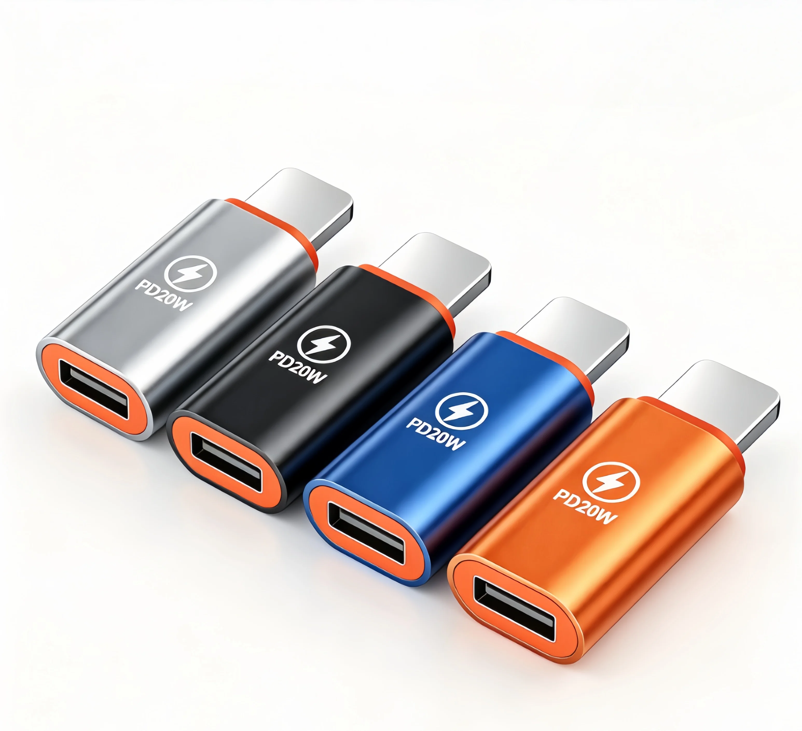 Fast Charging USB-C to Lightning Adapter, 20W Mobile Phone Charger Converter