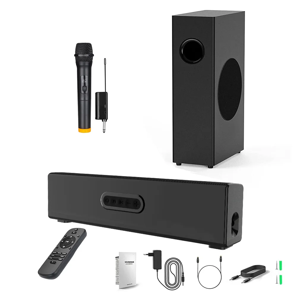 Sound Bar Bluetooth Subwoofer | Home Sound Tv Subwoofer - Wireless S22 Tv - Aliexpress