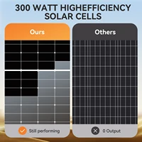 RVPOZWER 300W haute efficacité 25% panneau solaire 10BB cellule de type N pour les applications de camping-car sur le toit de la maison et hors réseau 3