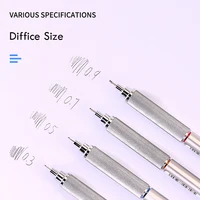 Japanese Stationery 1pcs UNI Metal Mechanical Pencil SHIFT 0.3/0.4/0.5/0.7/0.9MM Low Center of Gravity lapiseira profissional 2
