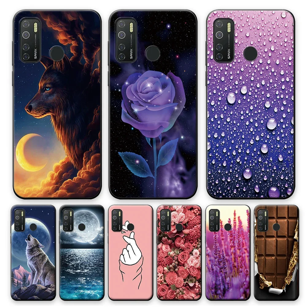 Elegant TPU Silicone Phone Case with Stylish Bumper Shell Design