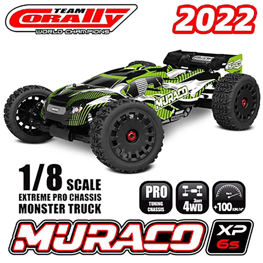 2022 New Team Corally Muraco 6s Rtr 1/8 