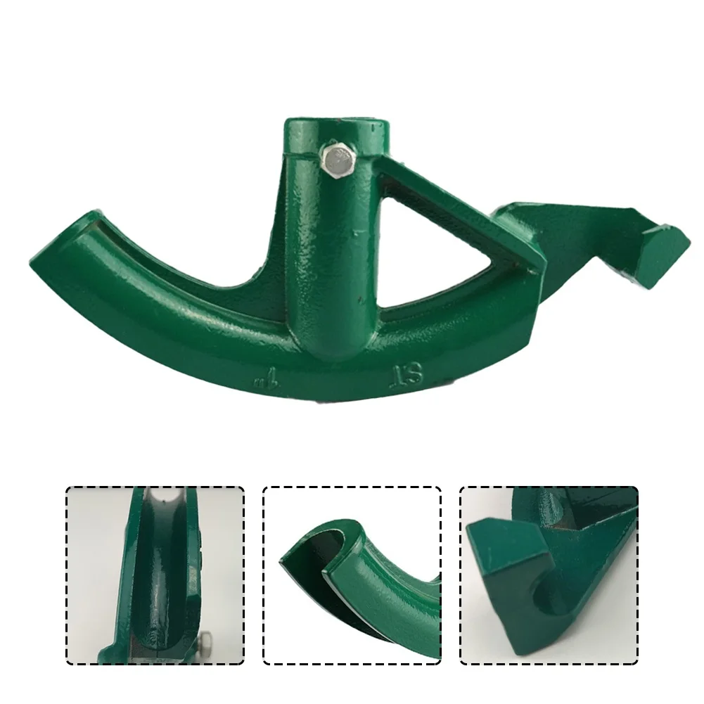 1 Pcs Manual Steel Pipe Bender Tube Bending Forming Tools Conduit Bender Head Green Wiring Tube Forming Tool Hand Tools