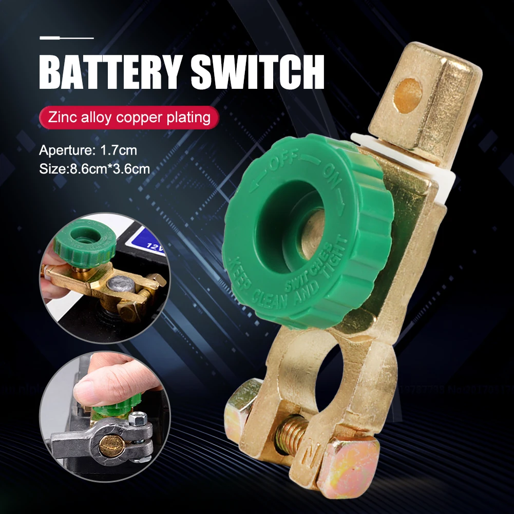 1.7cm Motorcycle Battery Isolation Switch Auto Car Quick Disconnect