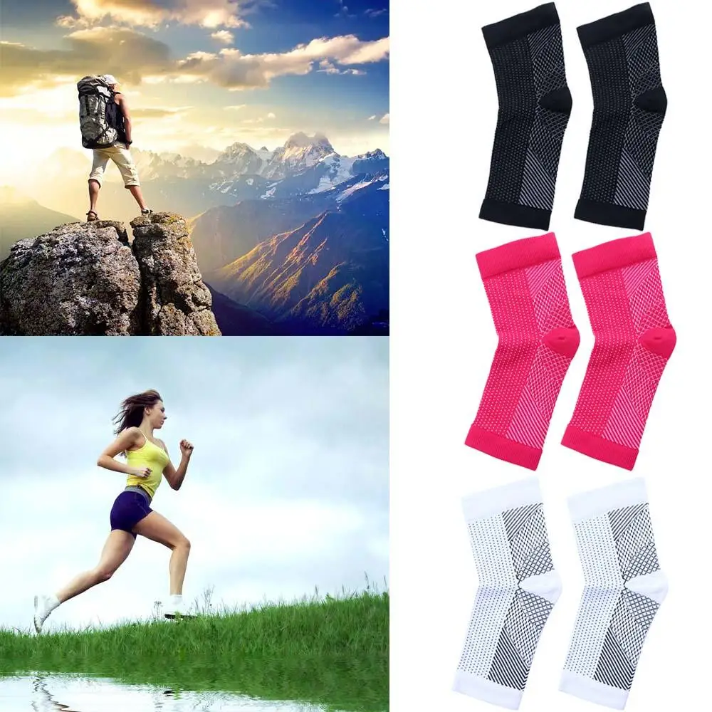 

High Foot Heel Wrap Bandage Guard Band Running Basketball Sports Safety Foot Sleeve Ankle Brace Compression Socks Ankle Support