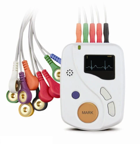 

CONTEC TLC6000 CE и сертификаты 12-канальный приемник 24 часа ЭКГ рекордер Holter