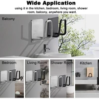 304 Stainless Steel Kitchen Sponges Holder Self Adhesive Sink Drain Drying Rack Bathroom Accessories 2